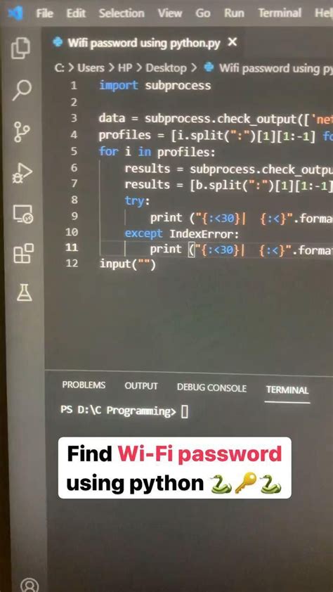 Hack WiFi Passwords using Brute-Force Attacks. . Hack wifi password using python github